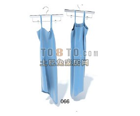 衣服衣架3d模型下载
