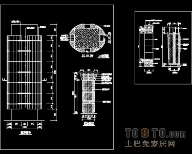 装饰柱施工详图12个免费下载