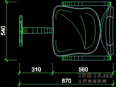 美容美发-接待台、工作台装修施工图纸、详图18套