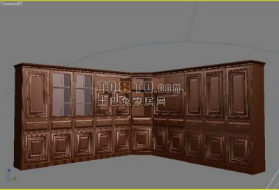 柜子018（115套）3d模型下载