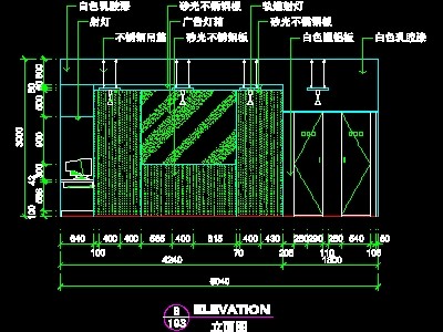 体育用品店、眼镜店、音像店实例装修施工图纸、cad...