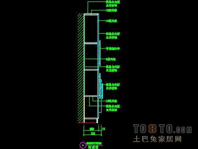 餐厅装饰柜详图14个