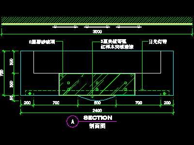 办公室接待台、办公类实例cad详图素材65--CA...