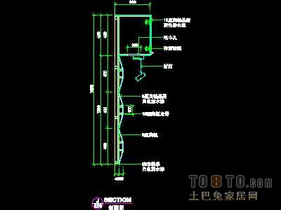 美容美发实套装修施工图纸、详图12套