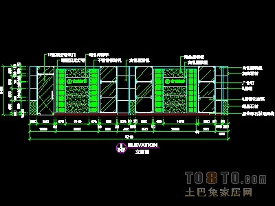 营业厅实套装修施工图纸、详图9套