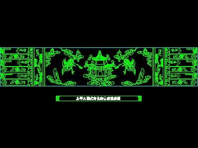 cad中式彩画图块素材91--CAD图块素材