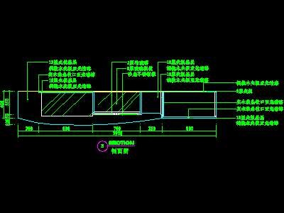 客厅装饰柜CAD详图素材19--CAD空间素材