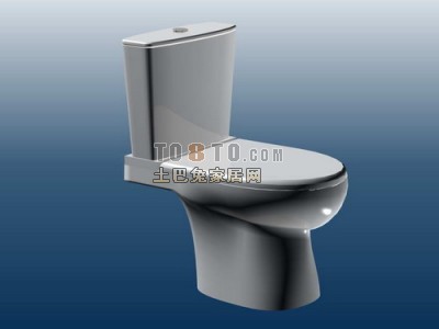 马桶3d模型下载