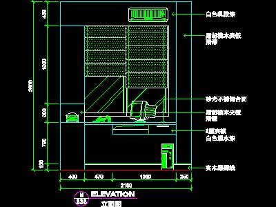 复式实例、实用本色场景cad详图素材2008090...