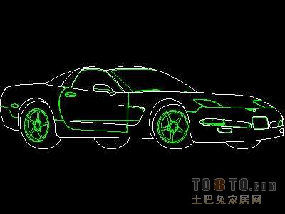 汽车展厅图块、详图装修施工图纸、详图2套