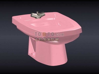 马桶3d模型下载