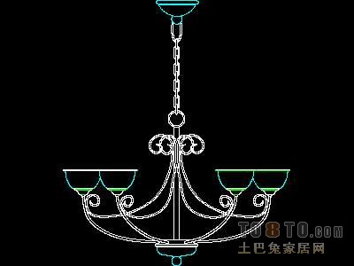 灯具图块001-95个