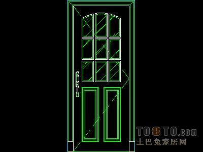 门图块001-单扇门126个