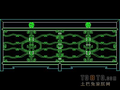 中式栏杆图块26个