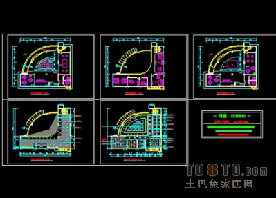 某售楼部装饰施工图
