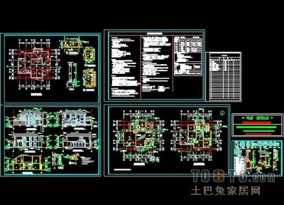 别墅建筑合集6套
