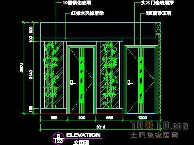 三居室实套、现代简约场景详图A-3套