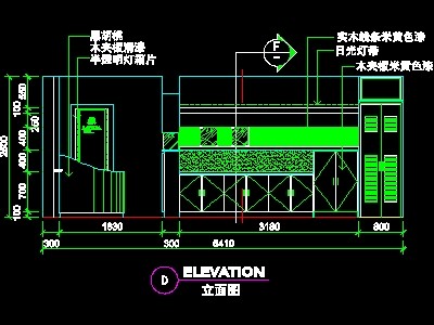 化妆品店、珠宝店、工艺品店实例、工艺品店cad详图...