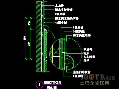 三居室实套、实用本色场景详图B-3套