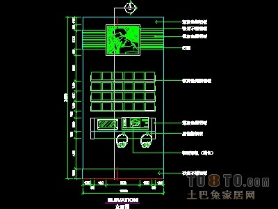 眼镜店、音像店、体育用品店实套装修施工图纸、详图1...