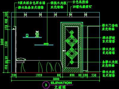 卧室CAD祥图素材20--CAD空间素材