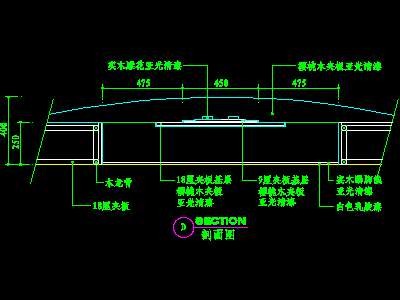 视听柜CAD祥图素材22--CAD空间素材