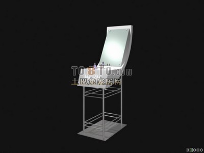 商业展台免费3d模型下载