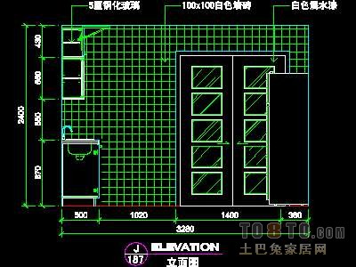 三居室实套、实用本色场景详图B-3套