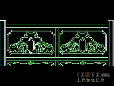 中式栏杆图块26个