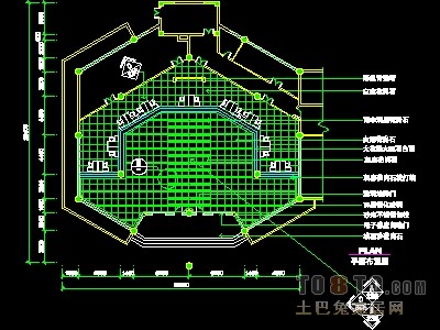 营业厅实套装修施工图纸、详图9套