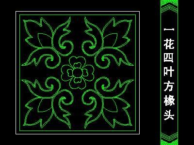 cad中式彩画图块素材34--CAD图块素材