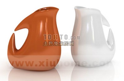 高档花瓶3d模型下载