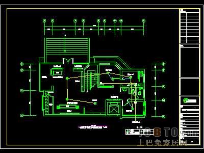 美体考究装修施工图纸、详图1套