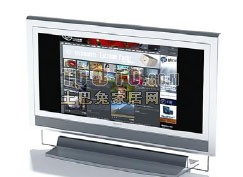 液晶显示器3d模型下载