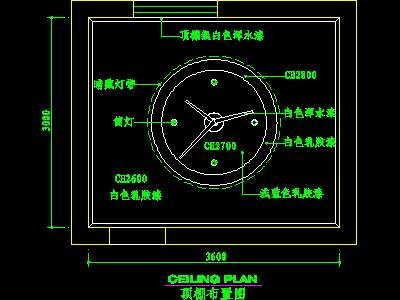 儿童房CAD实例详图素材28--CAD空间素材