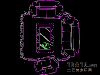 家具图块-沙发平面图块64个