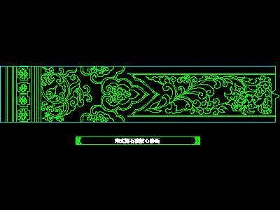 cad中式彩画图块素材77--CAD图块素材