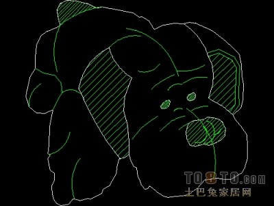 饰物陈设图纸素材002-玩具图块36套