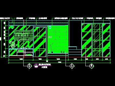 复式实例、实用本色场景cad详图素材2008090...