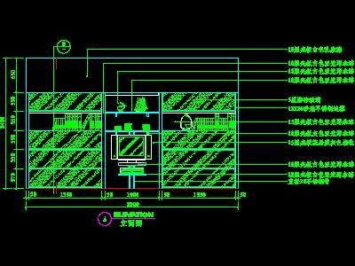 书房cad详图素材1--CAD空间素材