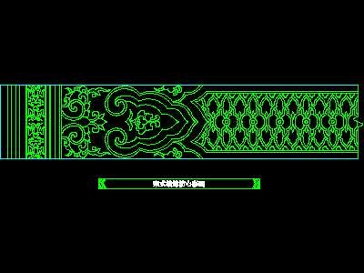 cad中式彩画图块素材73--CAD图块素材