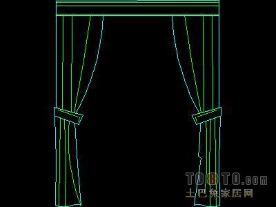 窗图块003-窗帘54个