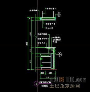 娱乐空间图纸素材002-吧台详图11套
