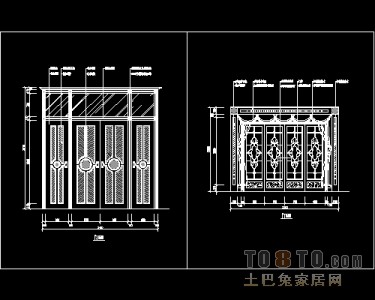 装饰门设计施工详图41个免费下载