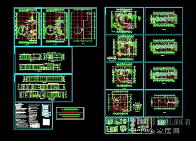 多层宾馆建筑图