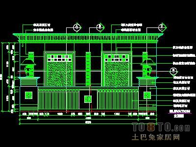 宾馆实套、总台详图详图58套