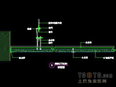 装饰构造、顶棚详图13套