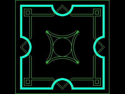 地面拼花cad图块素材2--CAD图块素材