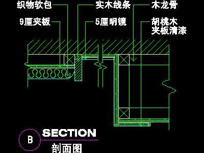 复式实例、实用本色场景cad详图素材2008090...