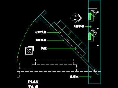 办公室接待台、办公类实例cad详图素材10--CA...